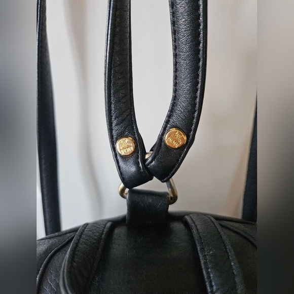 MCM Black Leather Backpack - Picture 6 of 12